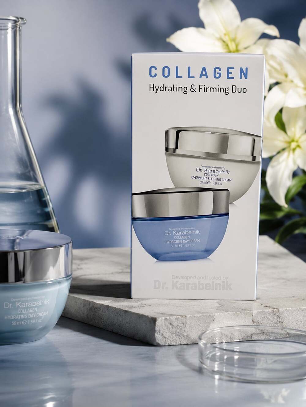 Dr. Karabelnik Collagen Hydrating & Firming Duo Day and Night Cream Set